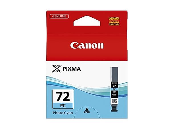 Canon Blekk PGI-72PC Photo Cyan Til Canon PIXMA Pro-10 